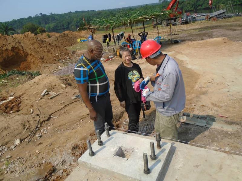 steel structure Palm Oil Workshop in Congo (2)