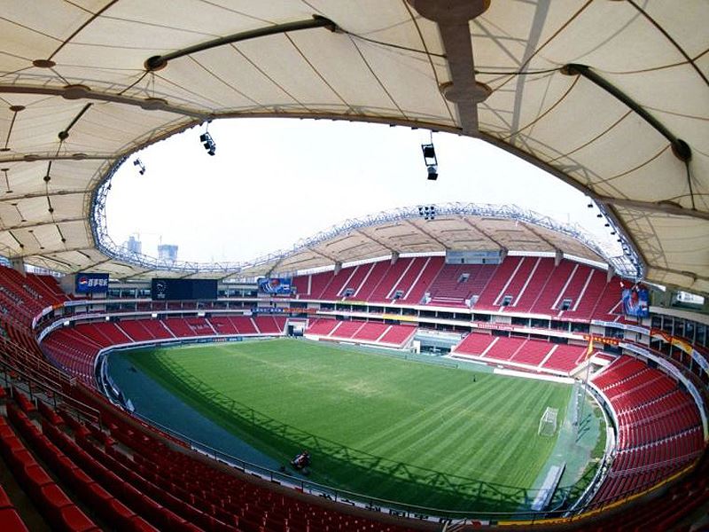 steel structure football stadium